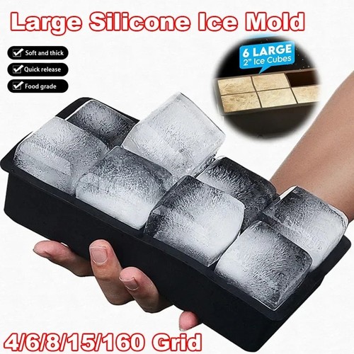 Silicone ice cube - silicone, tray