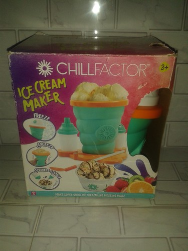 Chillfactor ice cream - ice, maker