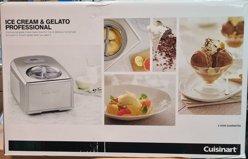 Cuisinart ice cream - ice,