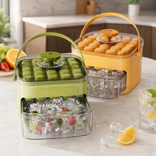 Portable ice maker - ice,