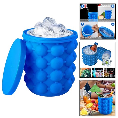 Ice cube maker silicone - cube,