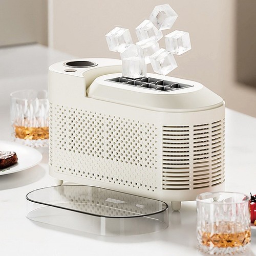Portable mini ice maker home - ice,