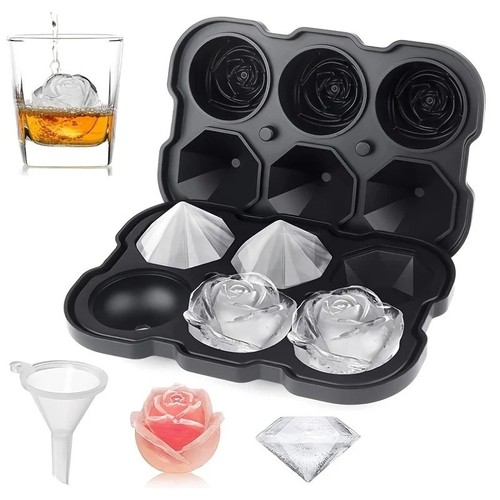 Ice cube tray grids - cube, 4/8