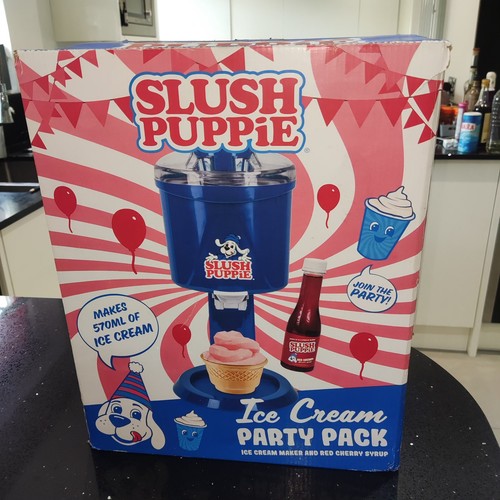 Slush puppie ice cream - puppie,