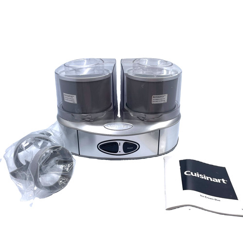 Cuisinart ice cream maker - ice,