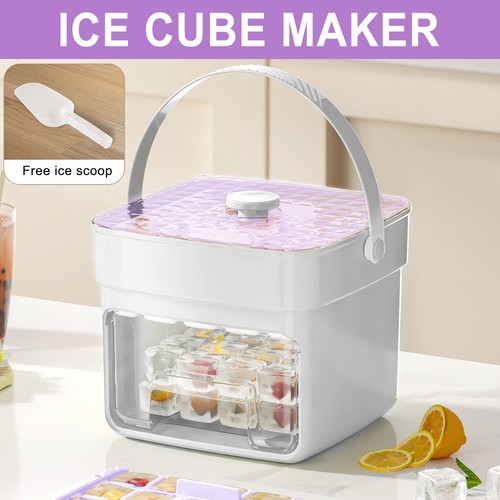 Easy one press ice release - release,